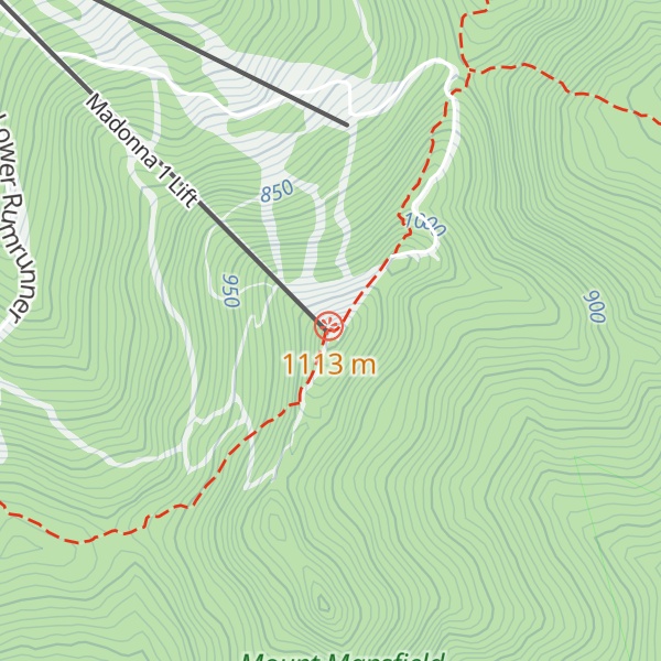 Map of Madonna Peak