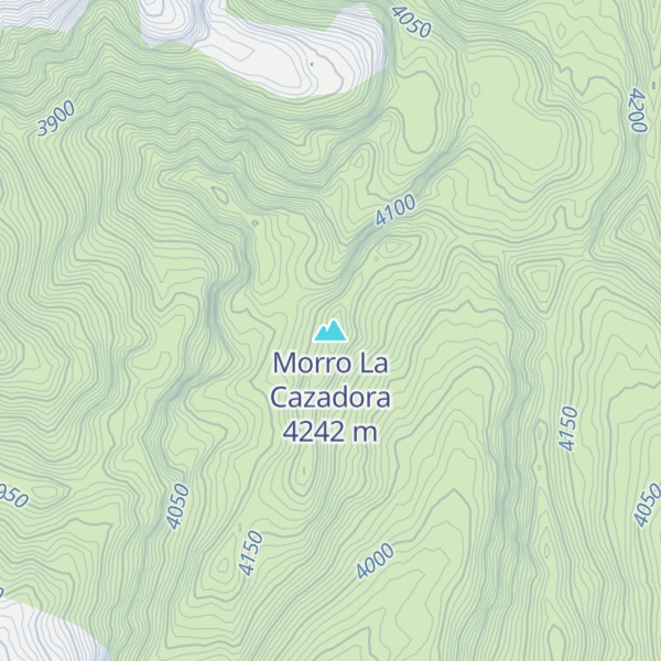 Map of Morro La Cazadora