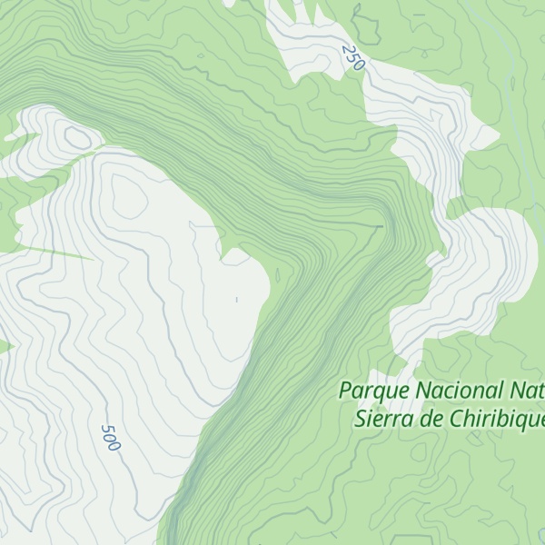 Map of Cerro Campana