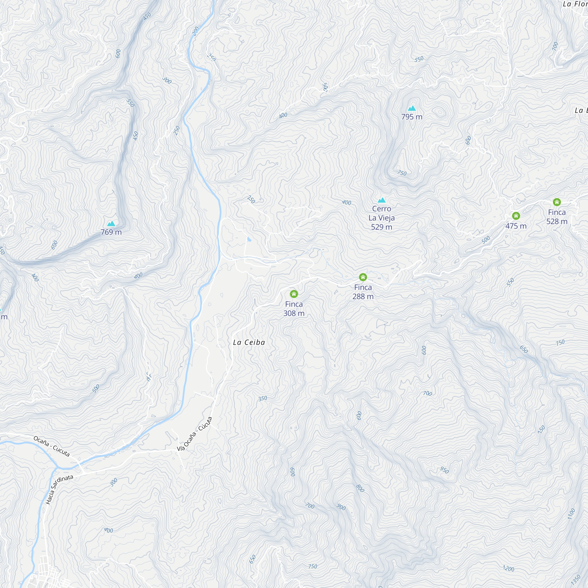 Finca map