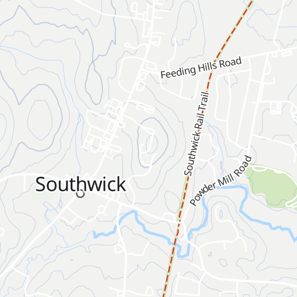 Map of Southwick Hill