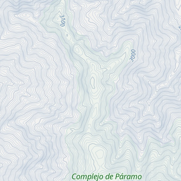 Map of Cuchilla Laguna Nueva