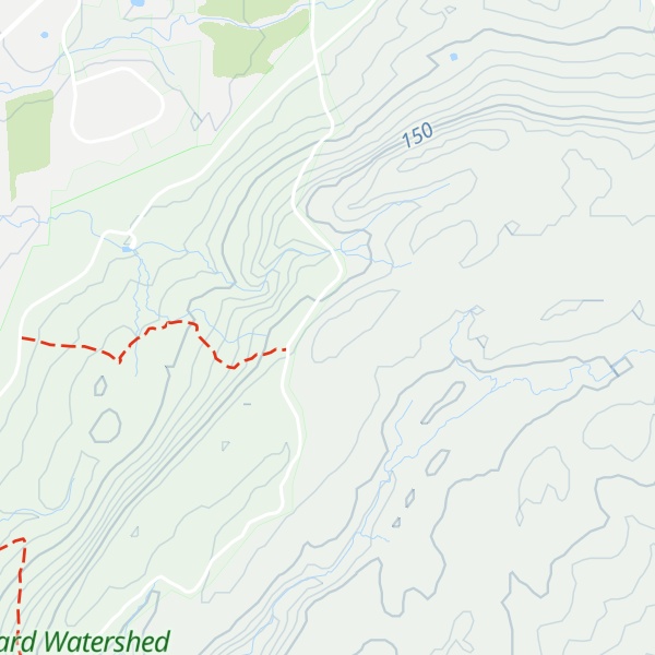 Map of Totoket Mountain