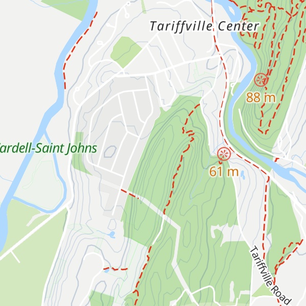 Map of Laurel Hill
