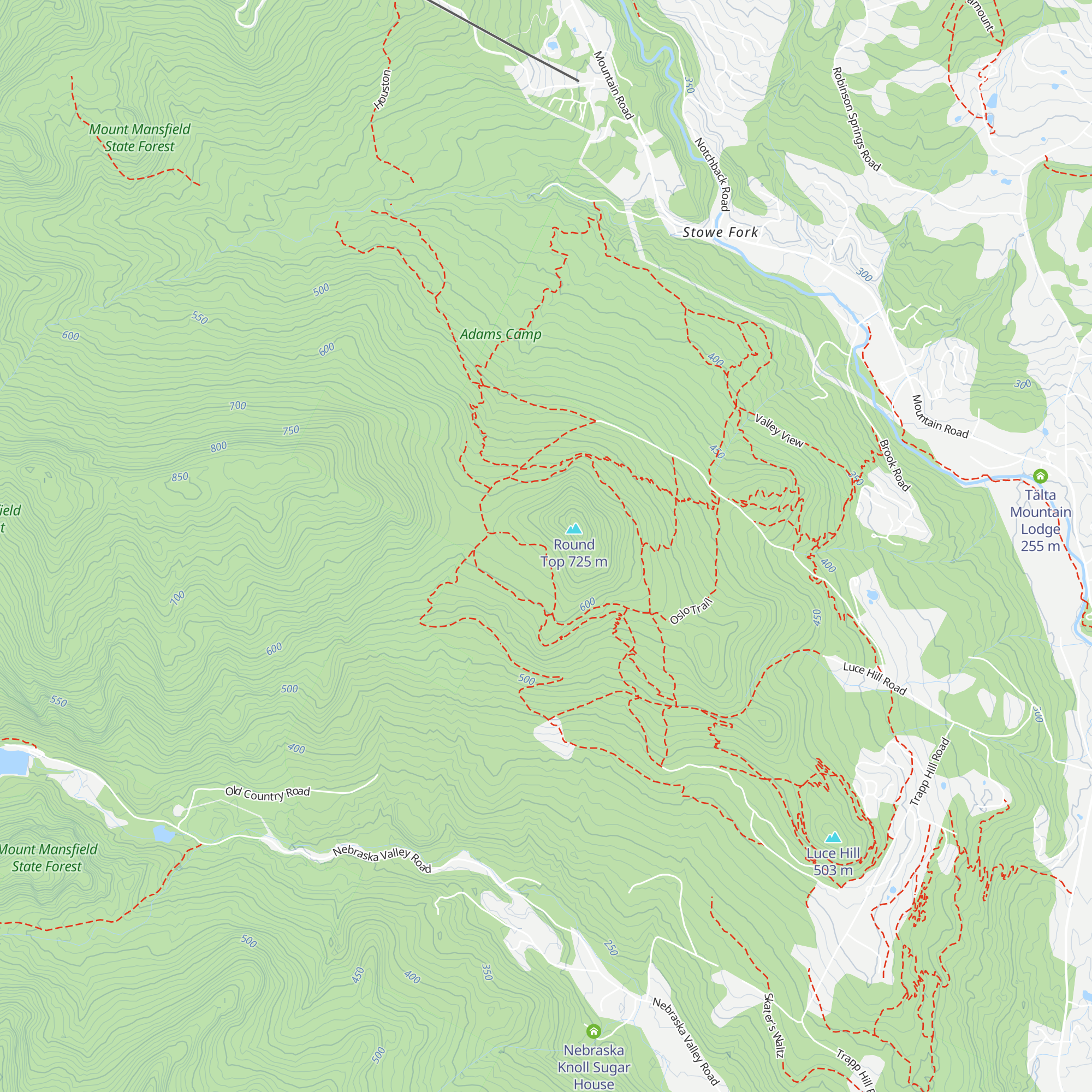 Slayton Pasture Cabin map