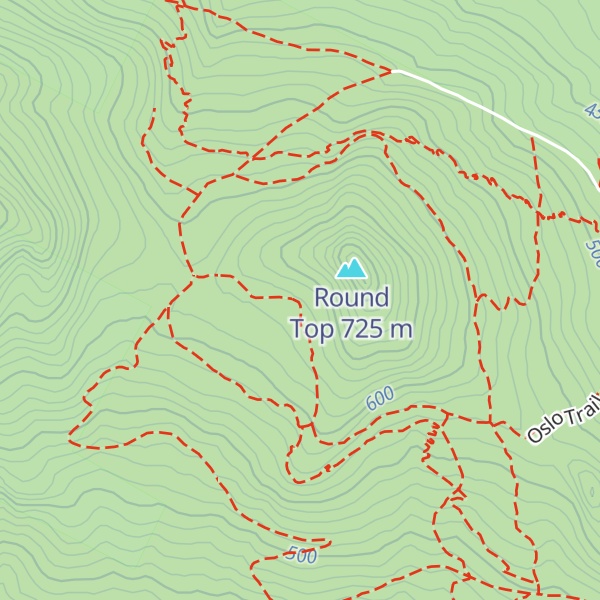 Map of Slayton Pasture Cabin