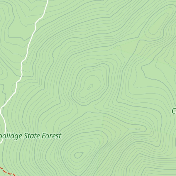 Map of Bear Mountain