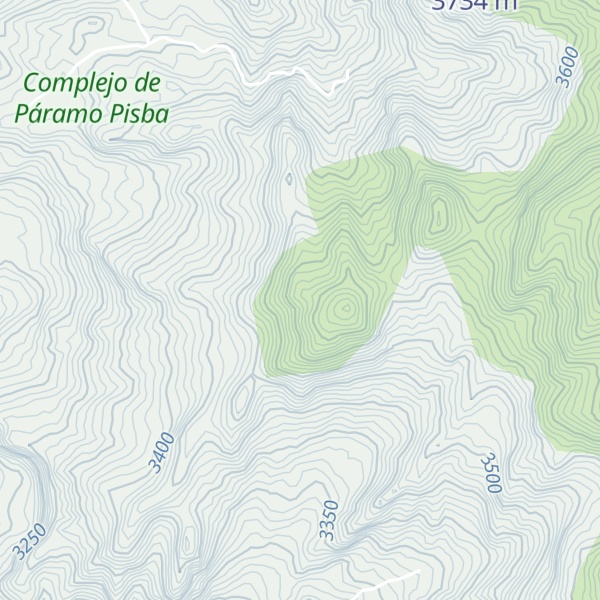 Map of Cerro Ruiz