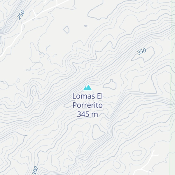 Map of Lomas El Porrerito