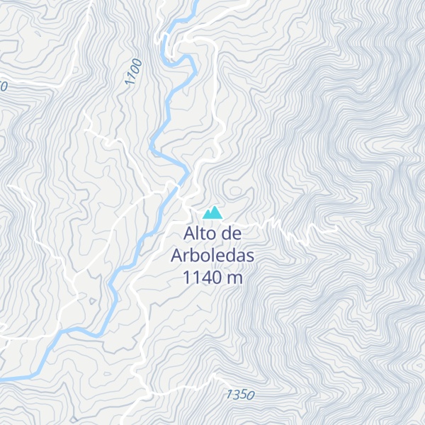 Map of Alto de Arboledas
