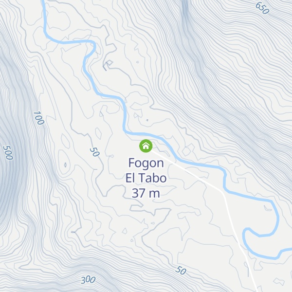Map of Fogon El Tabo