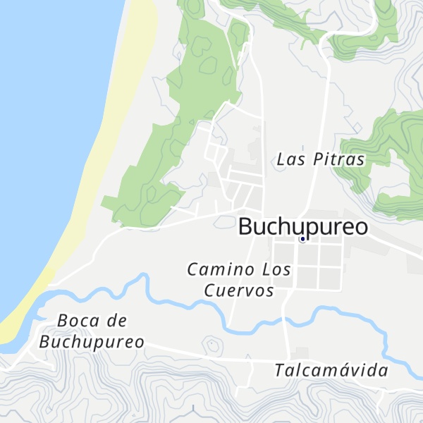 Map of Cabañas Montahue