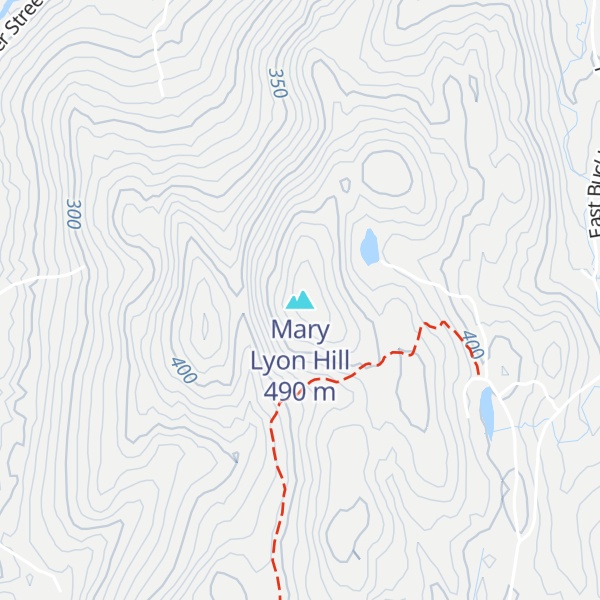 Map of Mary Lyon Hill
