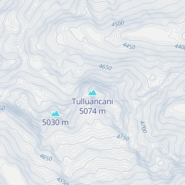 Map of Tulluancani
