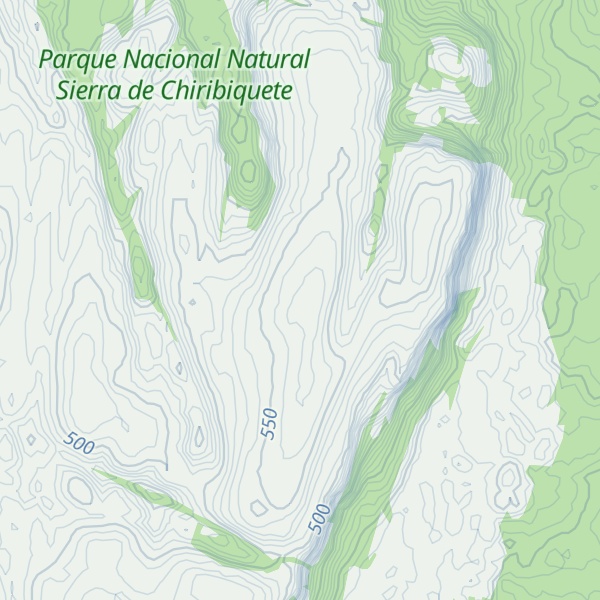 Map of Cerro Macuje