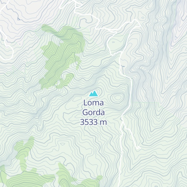 Map of Loma Gorda