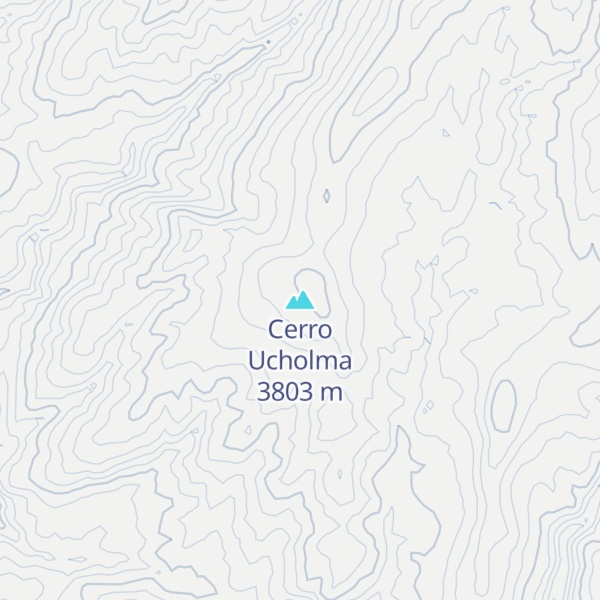 Map of Cerro Ucholma