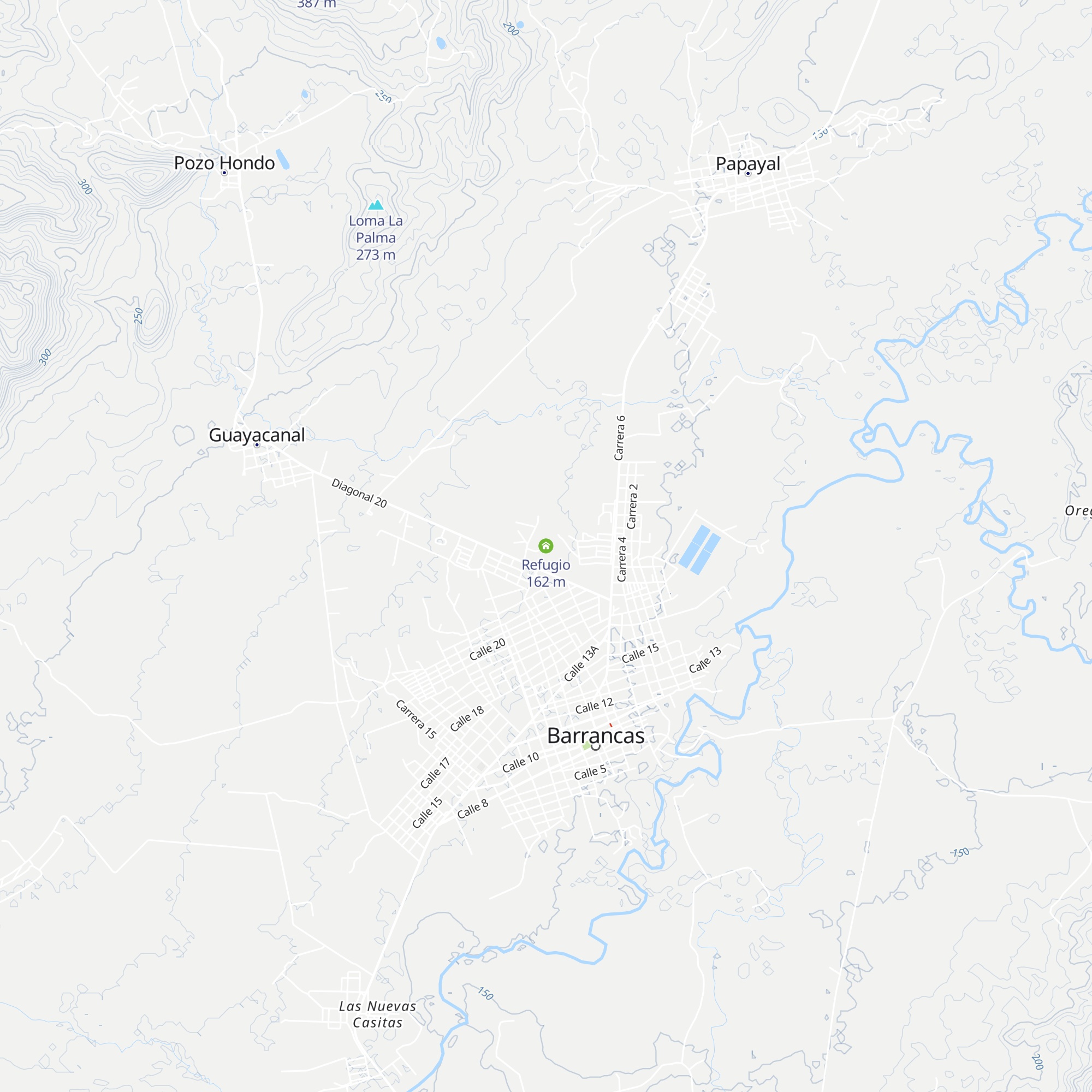 Refugio map
