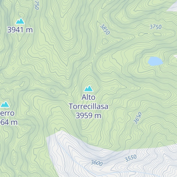 Map of Alto Torrecillasa