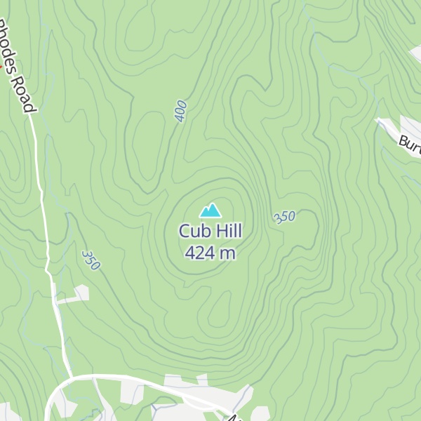 Map of Cub Hill