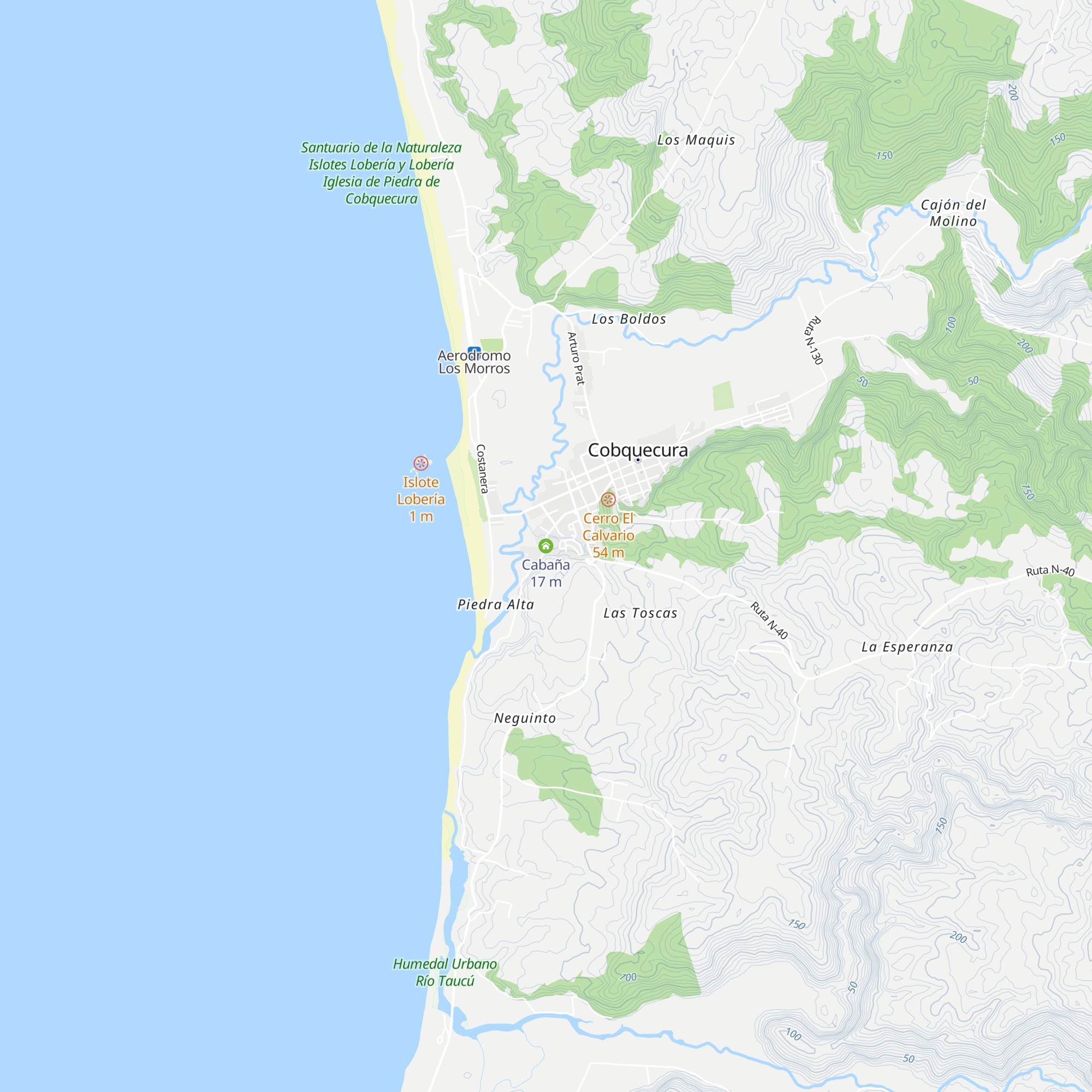 Cabaña map