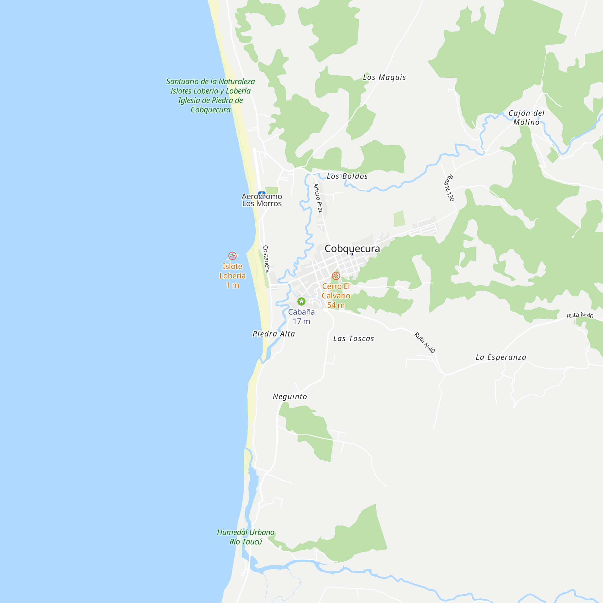 Cabaña map