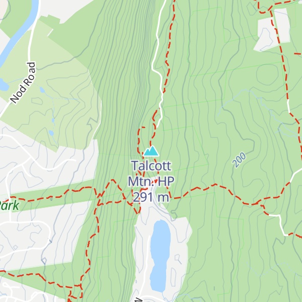 Map of Talcott Mtn. HP