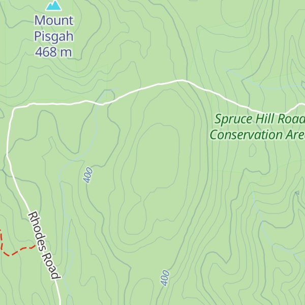 Map of Spruce Hill