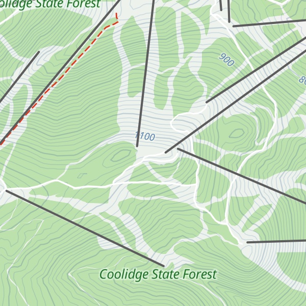 Map of Skye Peak