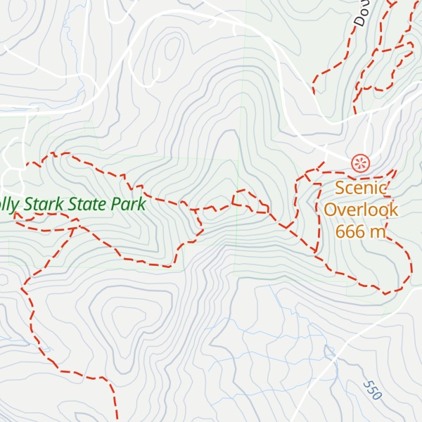 Map of Mount Olga