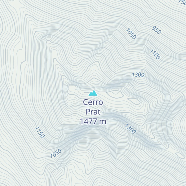 Map of Cerro Prat