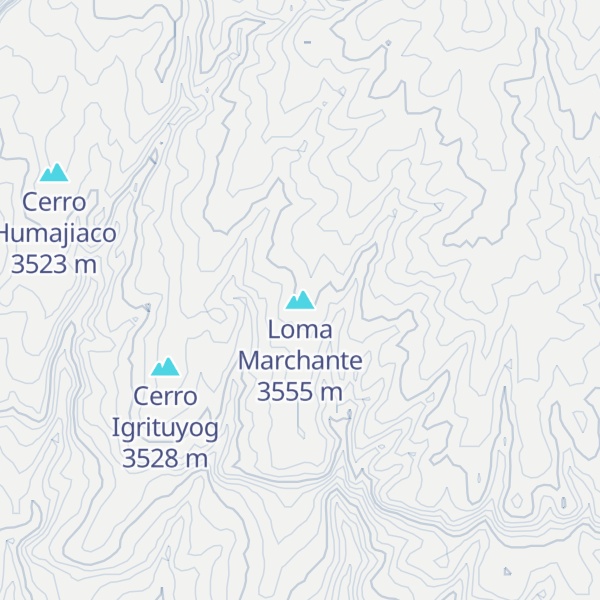 Map of Loma Marchante