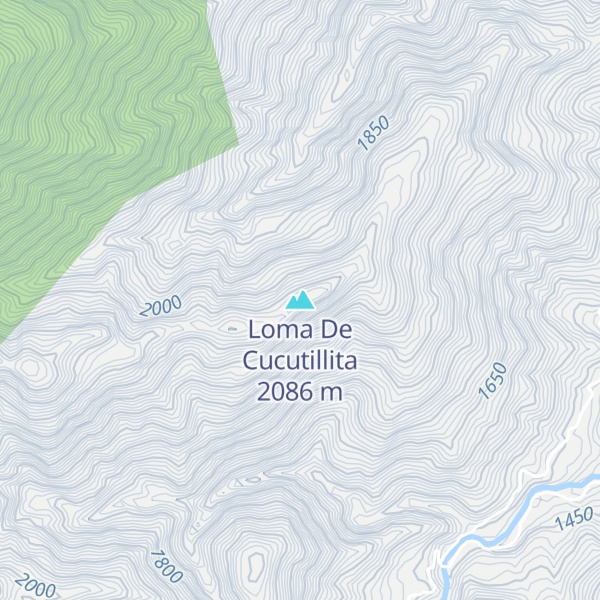 Map of Loma De Cucutillita