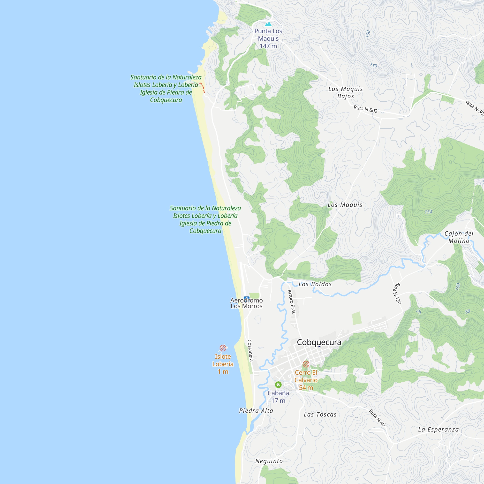 Cabaña map