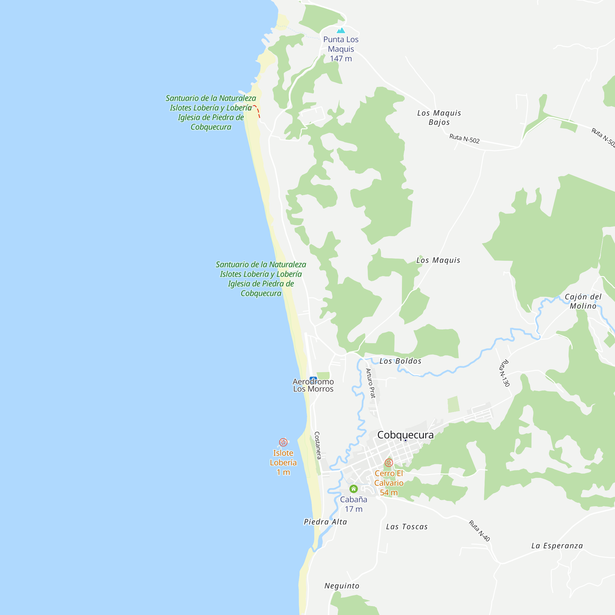 Cabaña map