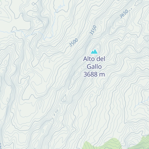 Map of Serrania De Romero