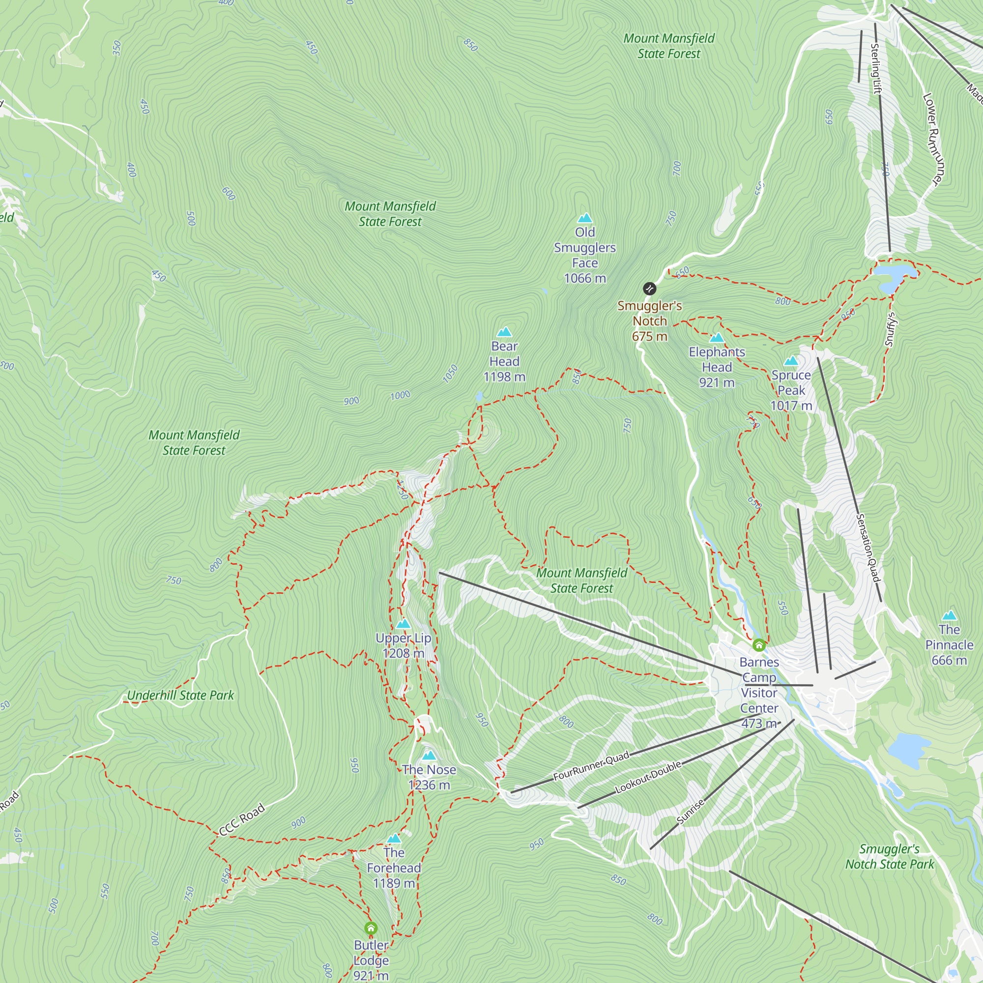 Taft Lodge map