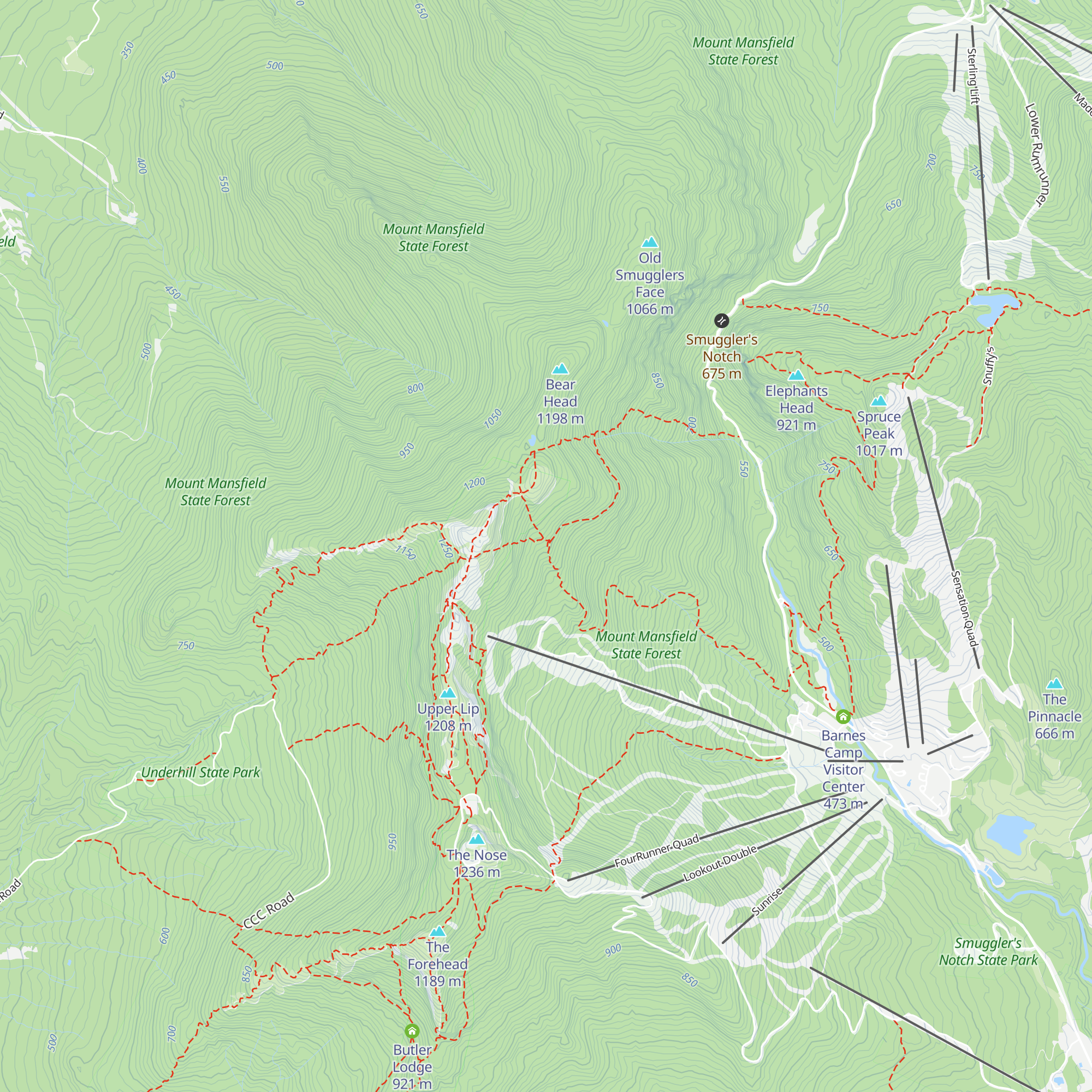 Taft Lodge map