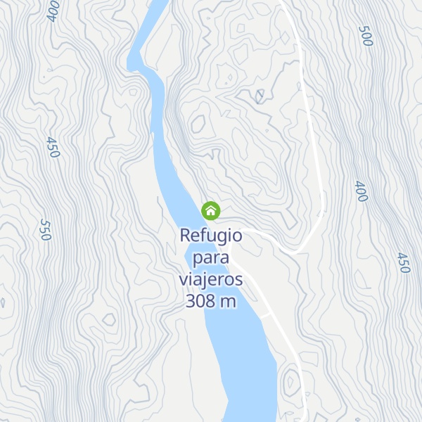 Map of Refugio para viajeros