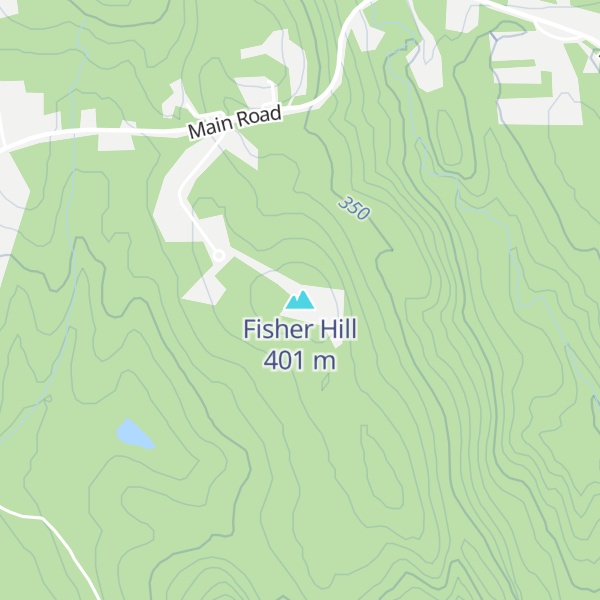 Map of Fisher Hill