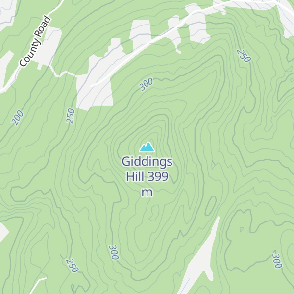 Map of Giddings Hill