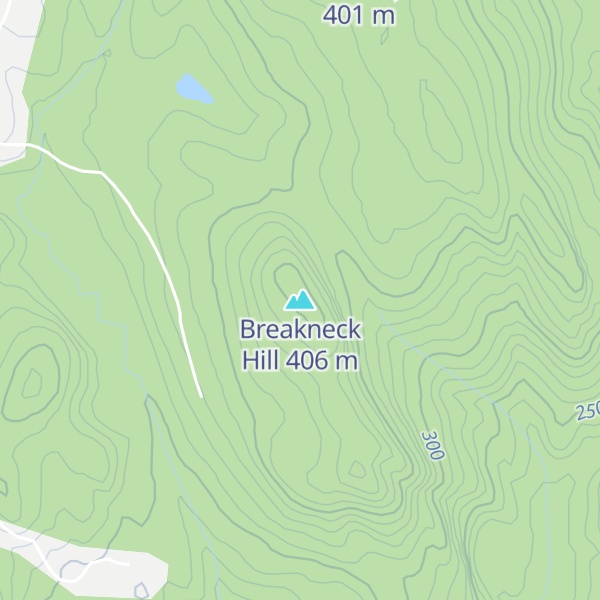 Map of Breakneck Hill