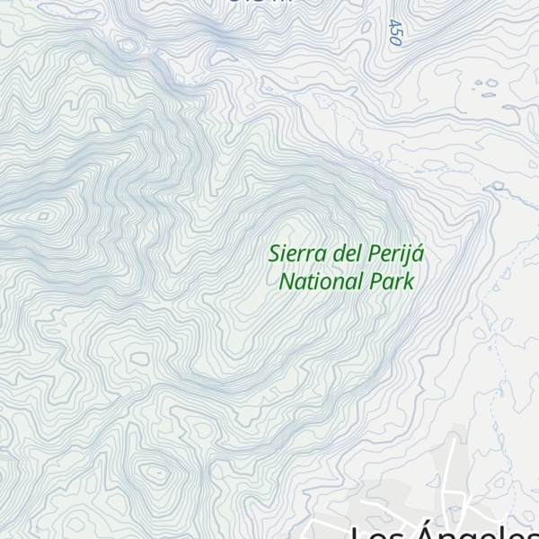 Map of Cerro Sasa