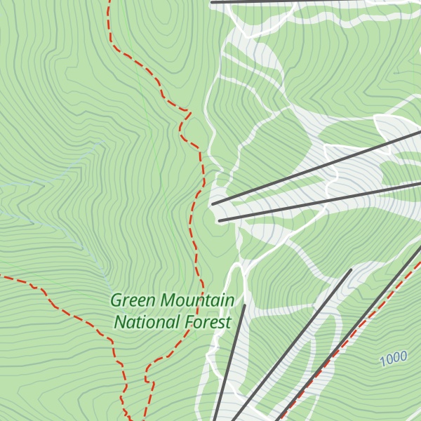 Map of Snowdon Peak