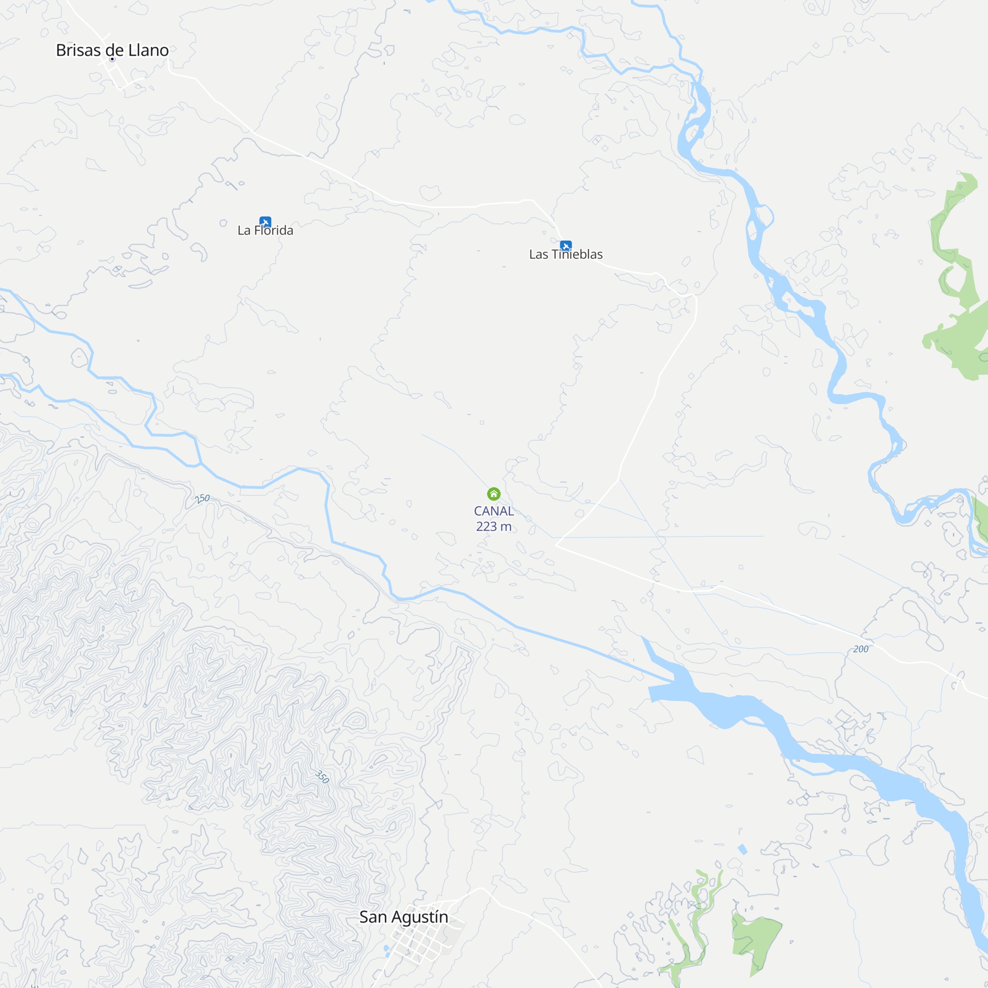 CANAL map