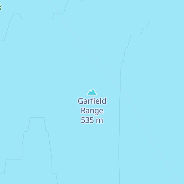 Map of Garfield Range