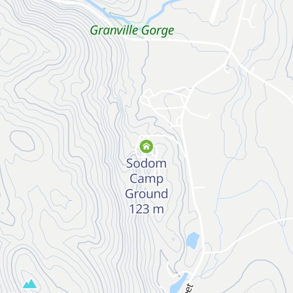 Map of Sodom Camp Ground