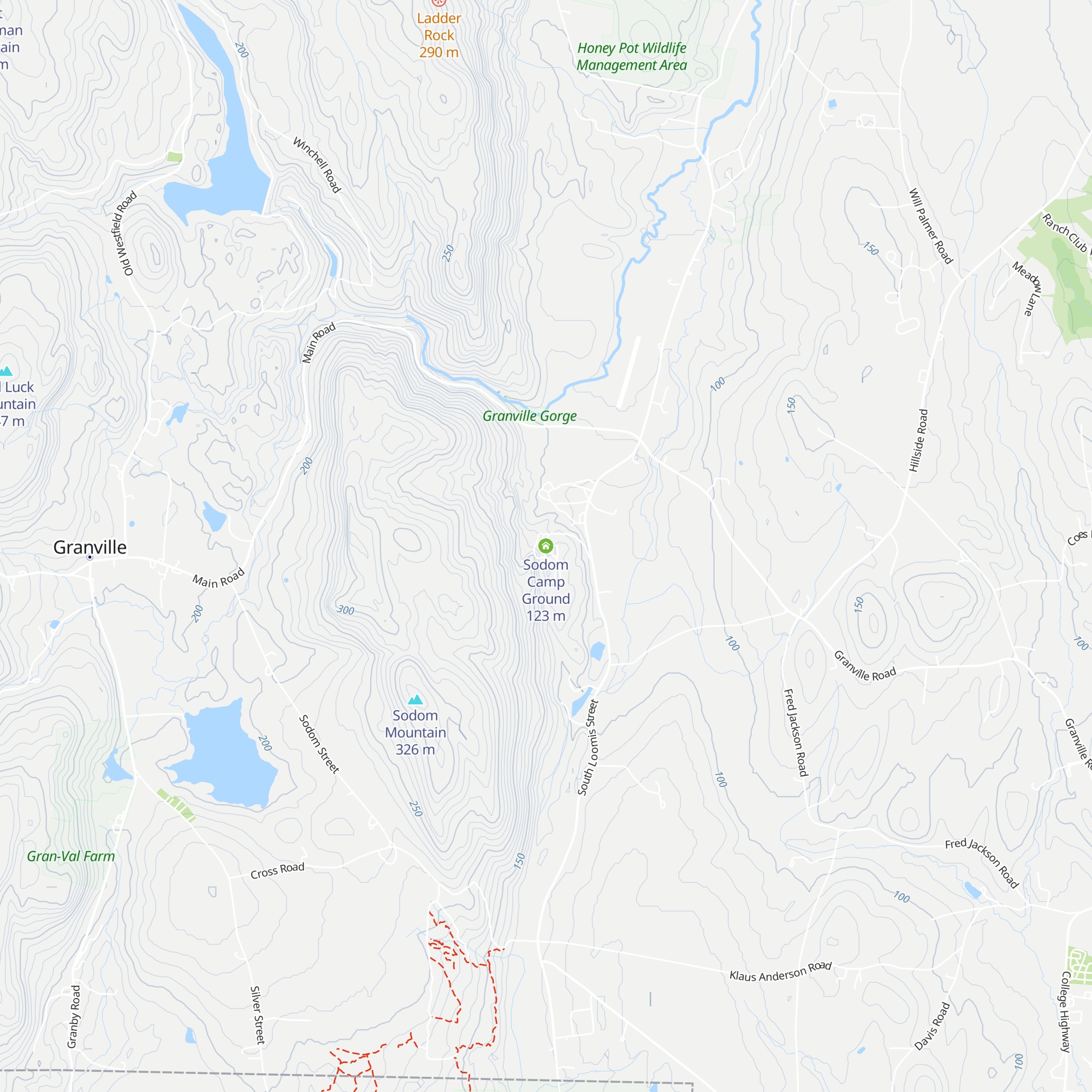 Sodom Camp Ground map