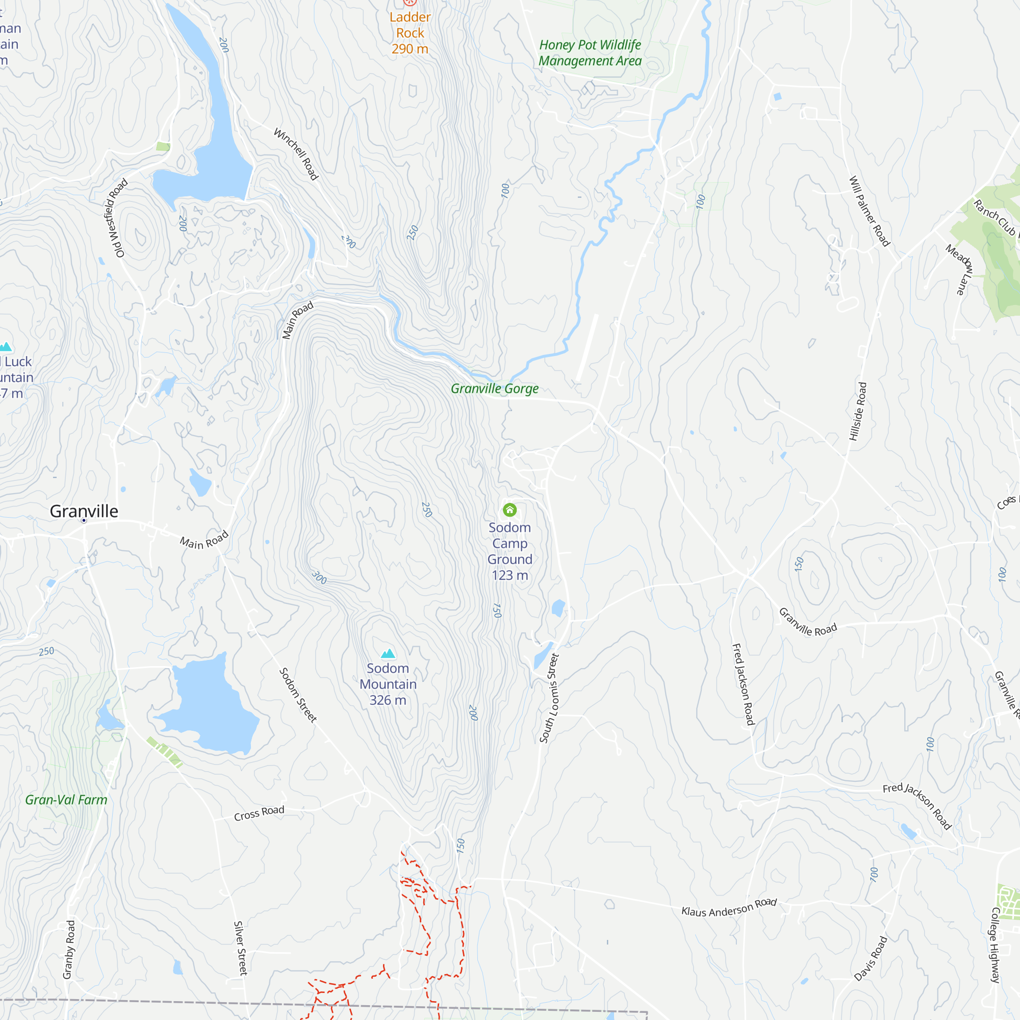 Sodom Camp Ground map