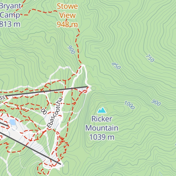 Map of Wilderness Warming Hut